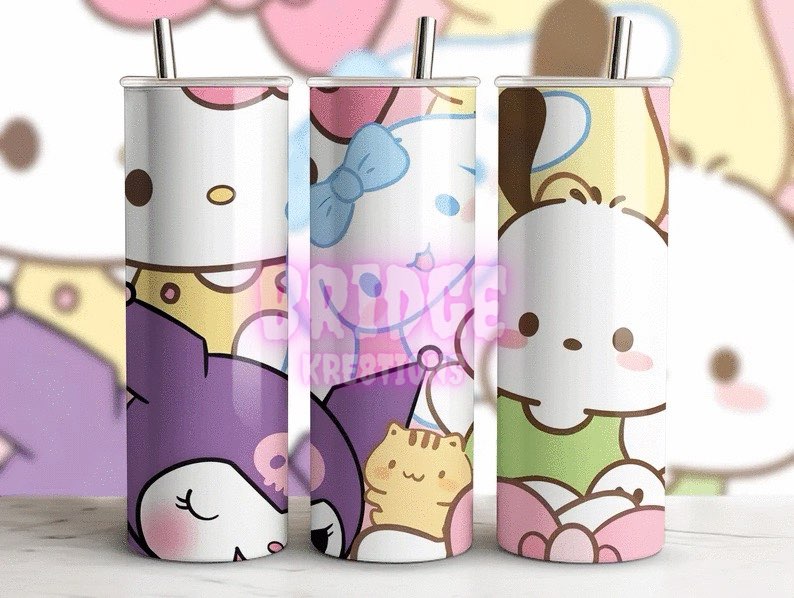 HK and friends Pastel Tumbler