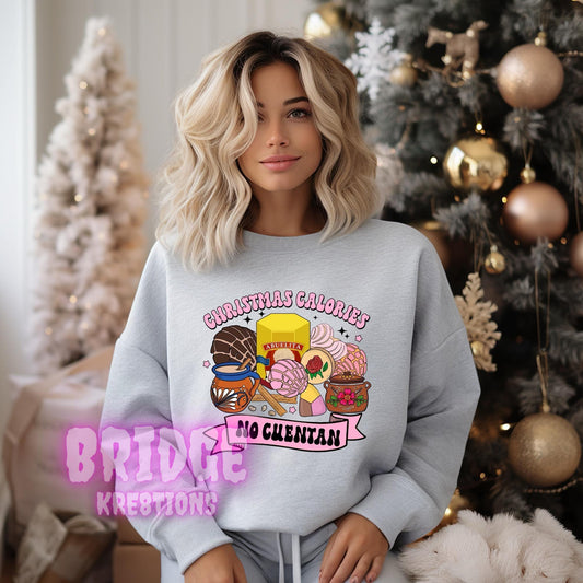 Christmas Calories No Cuentan Pink