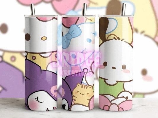 HK and friends Pastel Tumbler