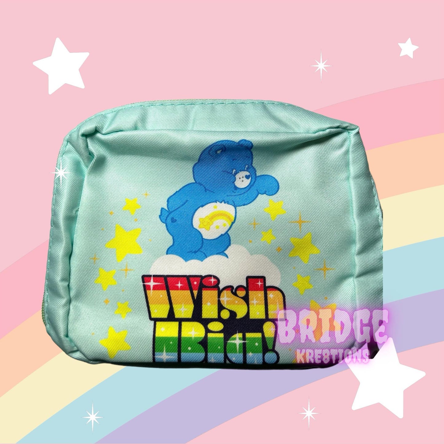 Rainbow Bear Small Cosmetic Bag