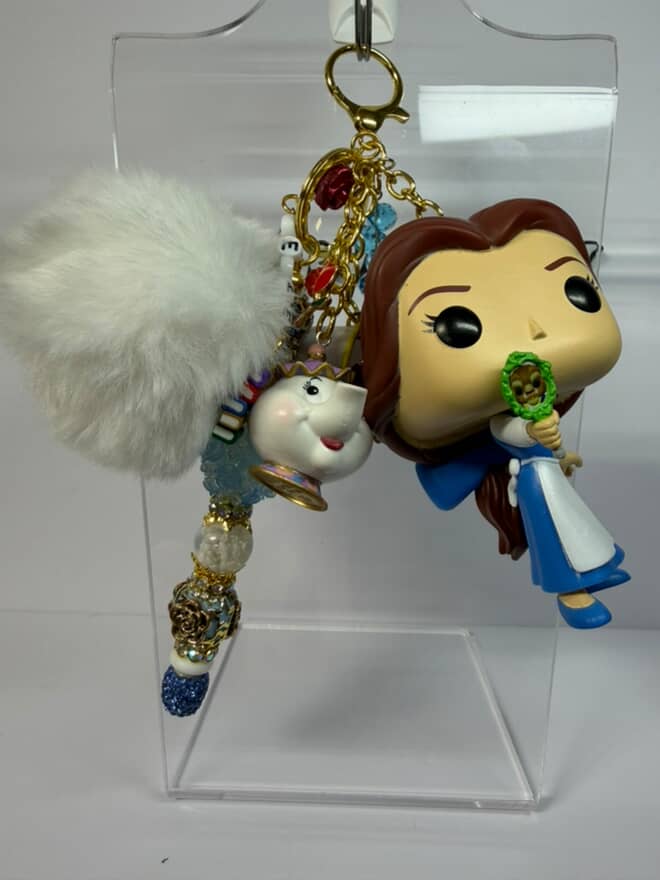 Belle Fnko Keychain