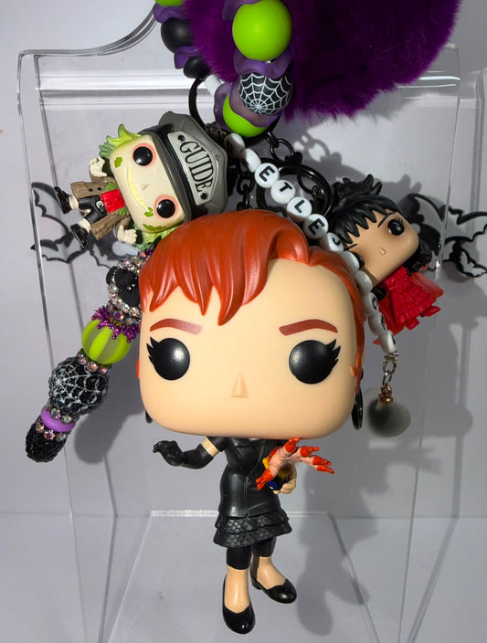 Beetlejuice fnko keychain